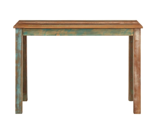 vidaXL virtuves galds, 110x55x76 cm, pārstrādāts masīvkoks