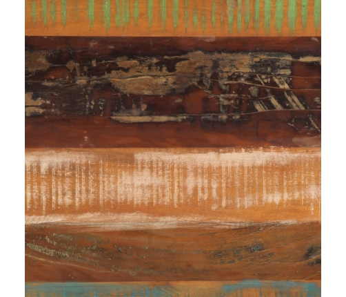 vidaXL virtuves galds, 110x55x76 cm, pārstrādāts masīvkoks