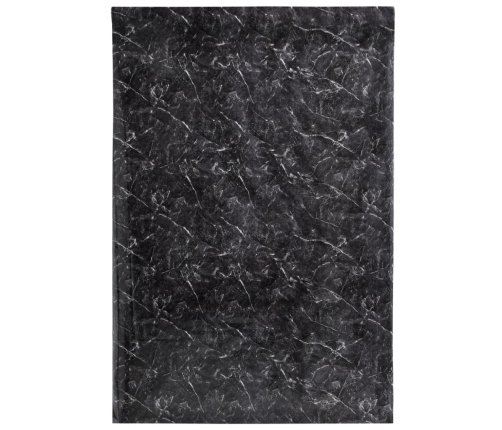 vidaXL mēbeļu līmplēve, pašlīmējoša, marmora melna, 90x500 cm, PVC