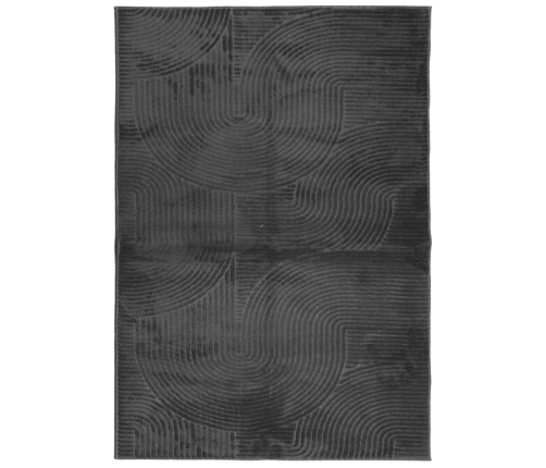 vidaXL paklājs IZA, īsa spalva, skandināvu stils, pelēks, 120x170 cm