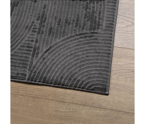 vidaXL paklājs IZA, īsa spalva, skandināvu stils, pelēks, 120x170 cm