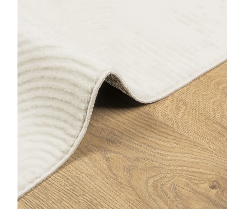 vidaXL paklājs IZA, īsa spalva, skandināvu stils, bēšs, 100x200 cm