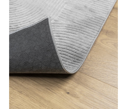 vidaXL paklājs IZA, īsa spalva, skandināvu stils, pelēks, 140x200 cm