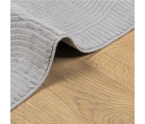 vidaXL paklājs IZA, īsa spalva, skandināvu stils, pelēks, 140x200 cm