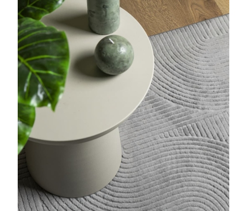 vidaXL paklājs IZA, īsa spalva, skandināvu stils, pelēks, 140x200 cm