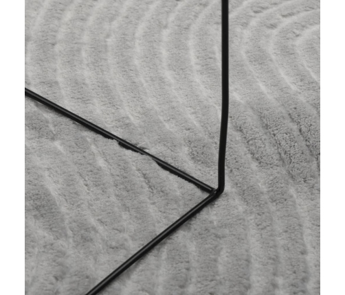 vidaXL paklājs IZA, īsa spalva, skandināvu stils, pelēks, 140x200 cm