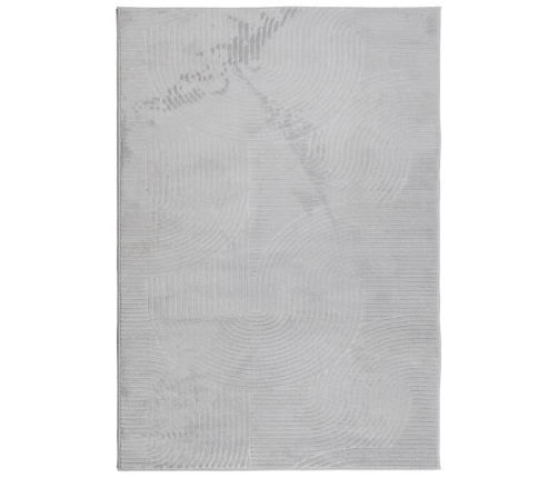 vidaXL paklājs IZA, īsa spalva, skandināvu stils, pelēks, 160x230 cm