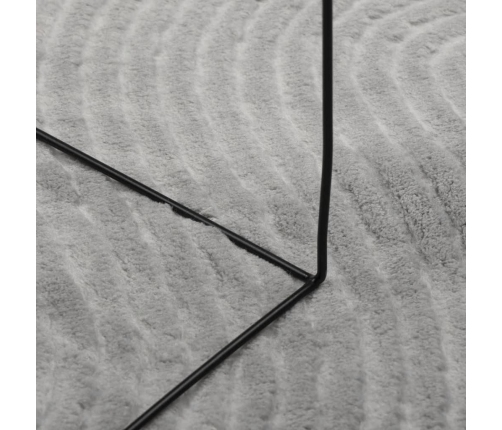 vidaXL paklājs IZA, īsa spalva, skandināvu stils, pelēks, 160x230 cm