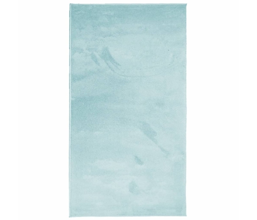 vidaXL paklājs OVIEDO, īsa spalva, mīksts, zaļš, 60X110 cm