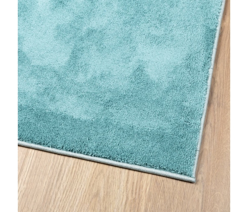 vidaXL paklājs OVIEDO, īsa spalva, mīksts, zaļš, 60X110 cm