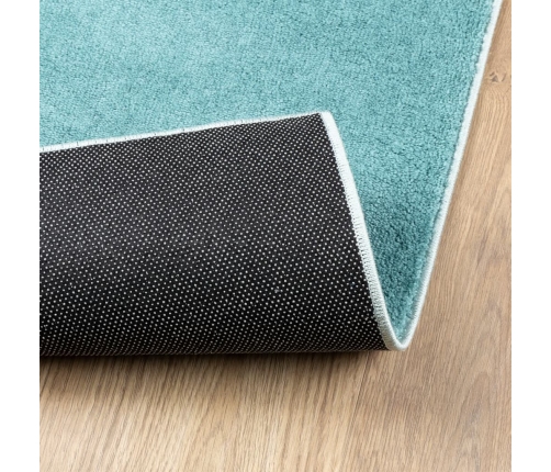 vidaXL paklājs OVIEDO, īsa spalva, mīksts, zaļš, 60X110 cm