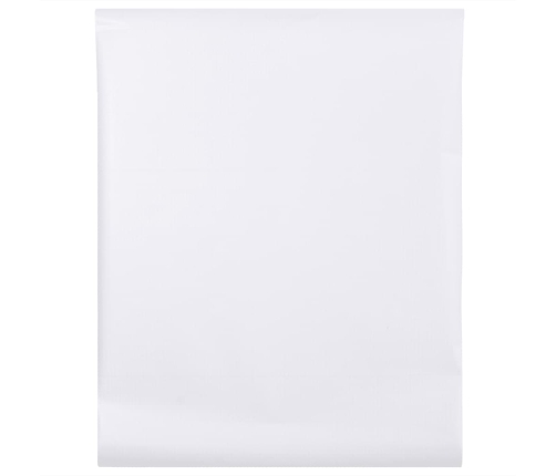 vidaXL loga plēve, matēta, balts, 90x1000 cm, PVC