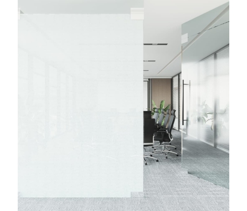 vidaXL loga plēve, matēta, balts, 90x1000 cm, PVC