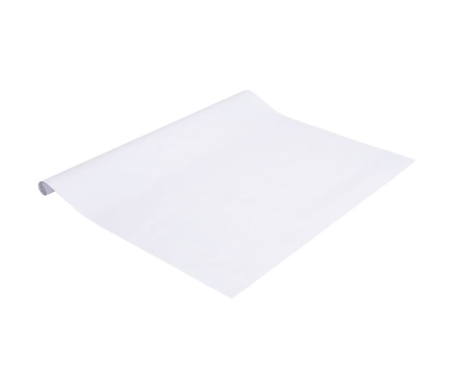 vidaXL loga plēve, matēta, balts, 90x1000 cm, PVC