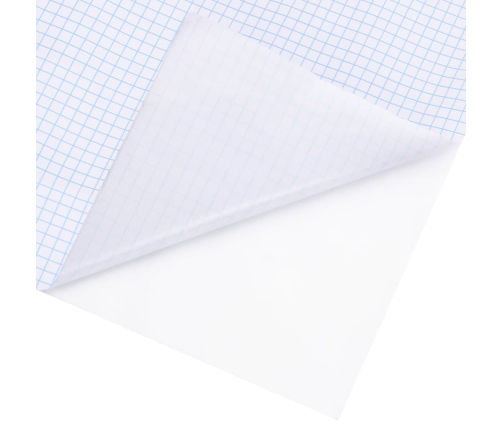 vidaXL loga plēve, matēta, balts, 90x1000 cm, PVC
