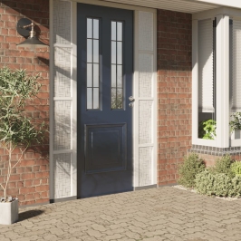 Loga Plēves, 2 Gab., Matētas, Zvaigžņu Raksts, Pvc Vidaxl