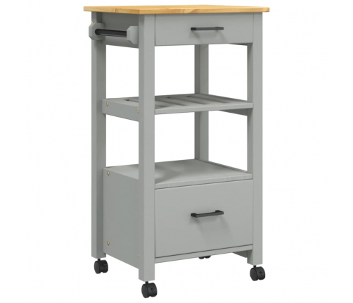 Virtuves Ratiņi Monza, 48X40X90 Cm, Priedes Masīvkoks Vidaxl