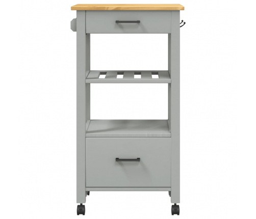 Virtuves Ratiņi Monza, 48X40X90 Cm, Priedes Masīvkoks Vidaxl