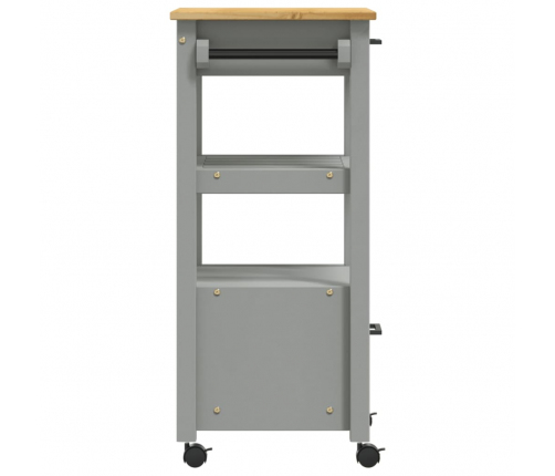 Virtuves Ratiņi Monza, 48X40X90 Cm, Priedes Masīvkoks Vidaxl