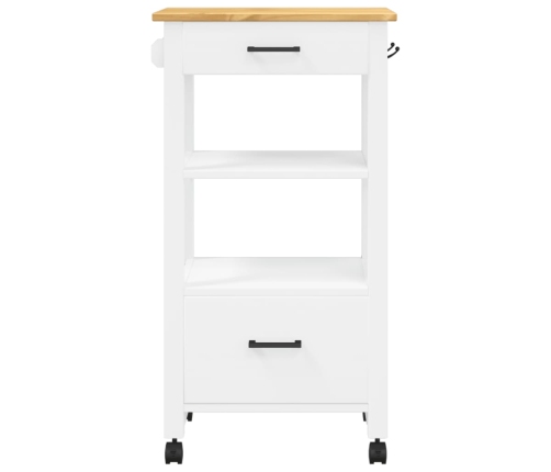 Virtuves Ratiņi Monza, 48X40X90 Cm, Priedes Masīvkoks Vidaxl