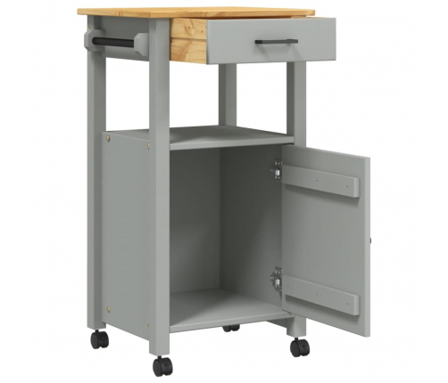 Virtuves Ratiņi Monza, 48X40X90 Cm, Priedes Masīvkoks Vidaxl