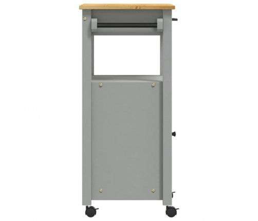 Virtuves Ratiņi Monza, 48X40X90 Cm, Priedes Masīvkoks Vidaxl