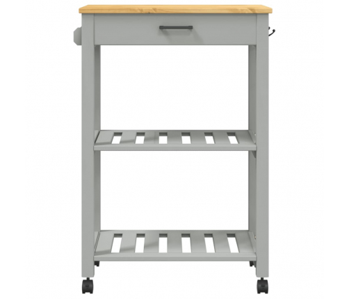 Virtuves Ratiņi Monza, 60X40X90 Cm, Priedes Masīvkoks Vidaxl