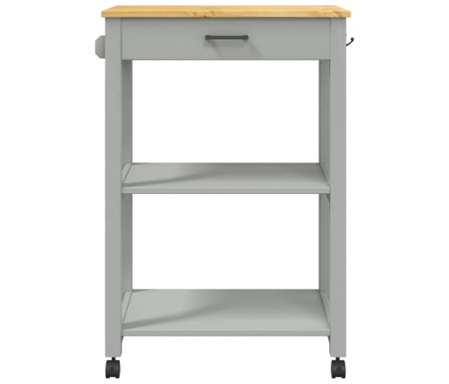 Virtuves Ratiņi Monza, 60X40X90 Cm, Priedes Masīvkoks Vidaxl