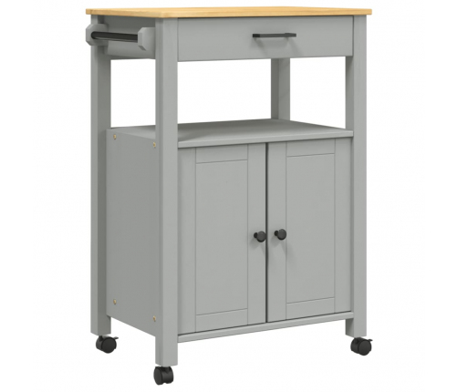 Virtuves Ratiņi Monza, 60X40X90 Cm, Priedes Masīvkoks Vidaxl