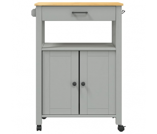 Virtuves Ratiņi Monza, 60X40X90 Cm, Priedes Masīvkoks Vidaxl