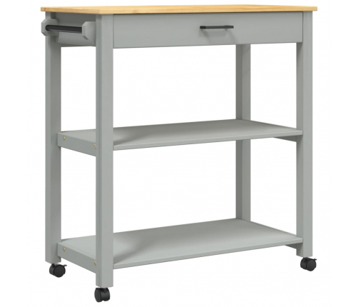 Virtuves Ratiņi Monza, 84X40X90 Cm, Priedes Masīvkoks Vidaxl