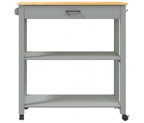 Virtuves Ratiņi Monza, 84X40X90 Cm, Priedes Masīvkoks Vidaxl