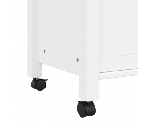 vidaXL virtuves ratiņi MONZA, 84x40x90 cm, priedes masīvkoks