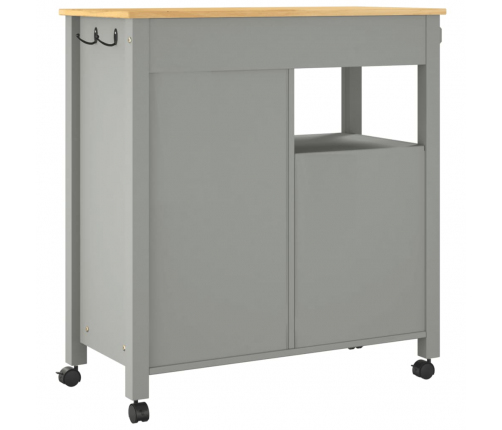 Virtuves Ratiņi Monza, 84X40X90 Cm, Priedes Masīvkoks Vidaxl