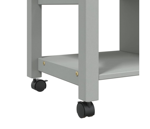 vidaXL virtuves ratiņi MONZA, 84x40x90 cm, priedes masīvkoks