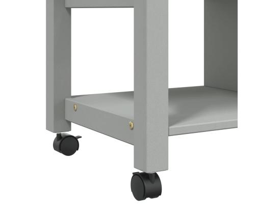 vidaXL virtuves ratiņi MONZA, 84x40x90 cm, priedes masīvkoks