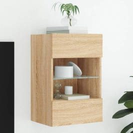 Tv Plaukti Ar Led Lampiņām, 30X28,5X30 Cm, Koka Krāsā Vidaxl Tv Plaukti Ar Led Lampiņām, 30X28,5X30 Cm, Koka Krāsā Vidaxl