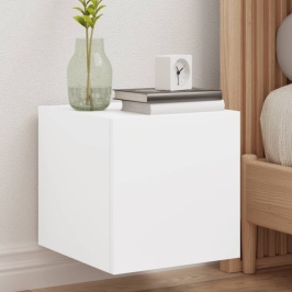 Tv Galdiņi Ar Led Lampiņām, 2 Gab., Balti, 30,5X35X30 Cm Vidaxl Tv Galdiņi Ar Led Lampiņām, 2 Gab., Balti, 30,5X35X30 Cm Vidaxl