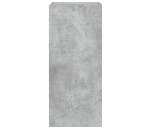 vidaXL TV galdiņi ar LED lampiņām, betona pelēki, 30,5x35x70 cm