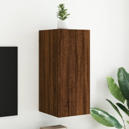 Tv Plaukti Ar Led Lampiņām, 30,5X35X70 Cm, Brūna Ozola Vidaxl Tv Plaukti Ar Led Lampiņām, 30,5X35X70 Cm, Brūna Ozola Vidaxl