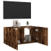 vidaXL TV plaukti ar LED lampiņām, 80x35x41 cm, ozolkoka krāsā