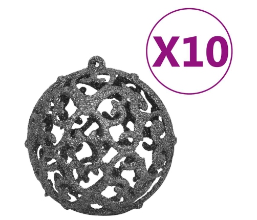 vidaXL mākslīgā Ziemassvētku egle ar sniegu un 300 LED, 210 cm