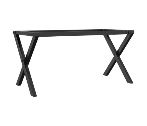 vidaXL kafijas galdiņa kājas, 80x40x43 cm, X-forma rāmis, čuguns
