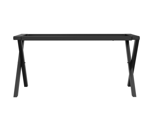 vidaXL kafijas galdiņa kājas, 80x40x43 cm, X-forma rāmis, čuguns