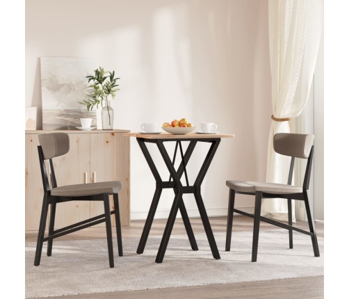 vidaXL virtuves galda kājas, Y-forma, 40x40x73 cm, čuguns