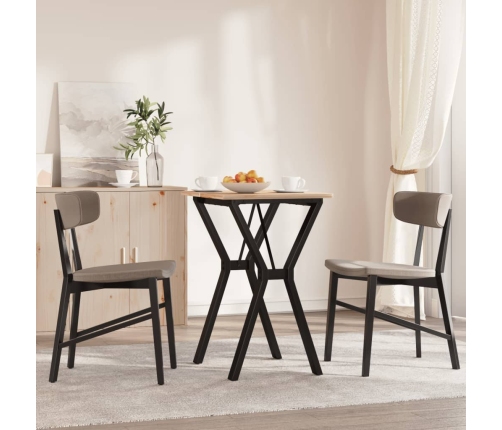 vidaXL virtuves galda kājas, Y-forma, 50x40x73 cm, čuguns