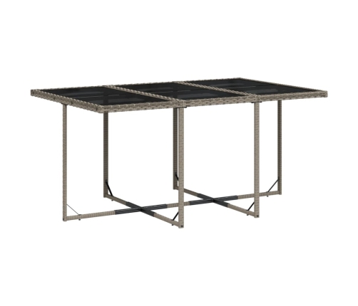 vidaXL 11-daļīgs dārza mēbeļu komplekts ar matračiem, PE rotangpalma