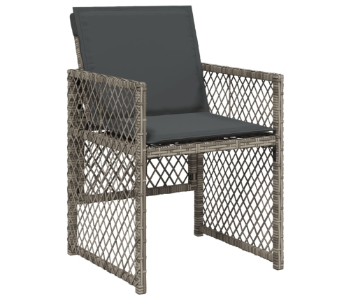 11-Daļīgs Dārza Mēbeļu Komplekts Ar Matračiem, Pe Rotangpalma Vidaxl