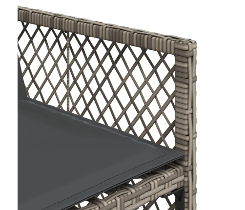 11-Daļīgs Dārza Mēbeļu Komplekts Ar Matračiem, Pe Rotangpalma Vidaxl