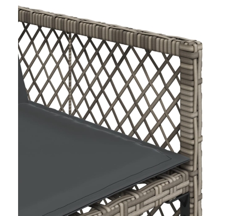 11-Daļīgs Dārza Mēbeļu Komplekts Ar Matračiem, Pe Rotangpalma Vidaxl